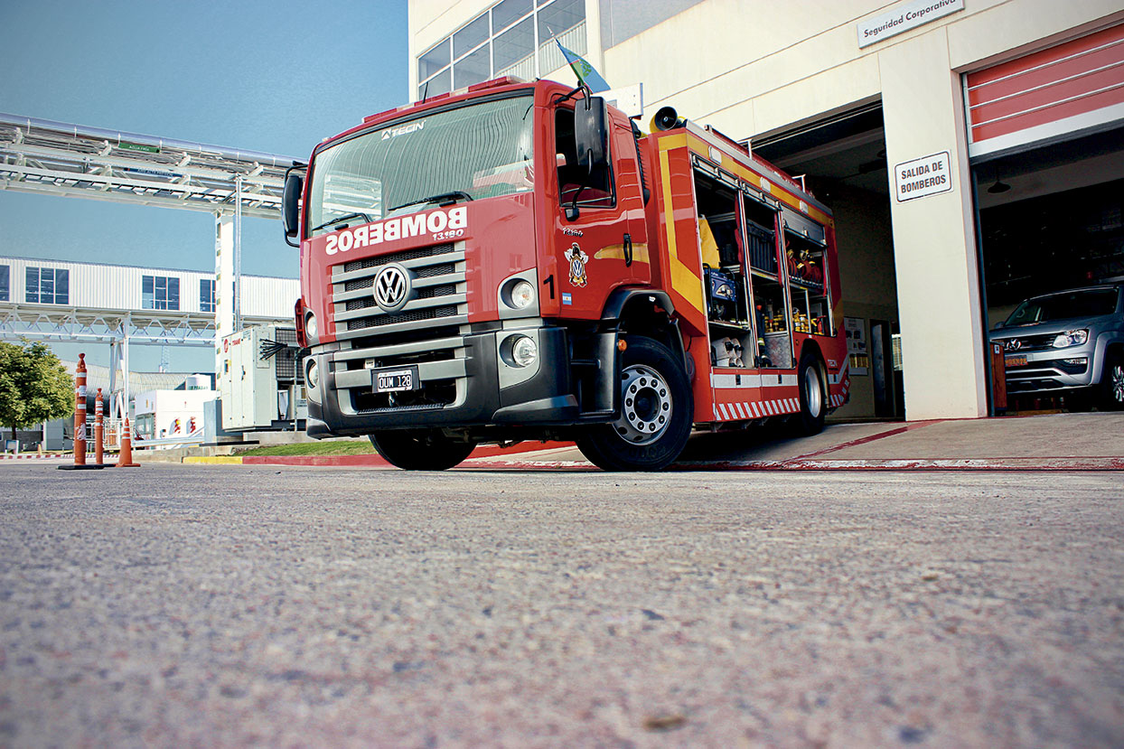 La Robustez Volkswagen en el cuartel de bomberos