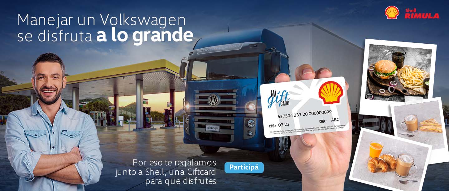 VW Camiones y Buses y Shell invitan a celebrar el día del Camionero.