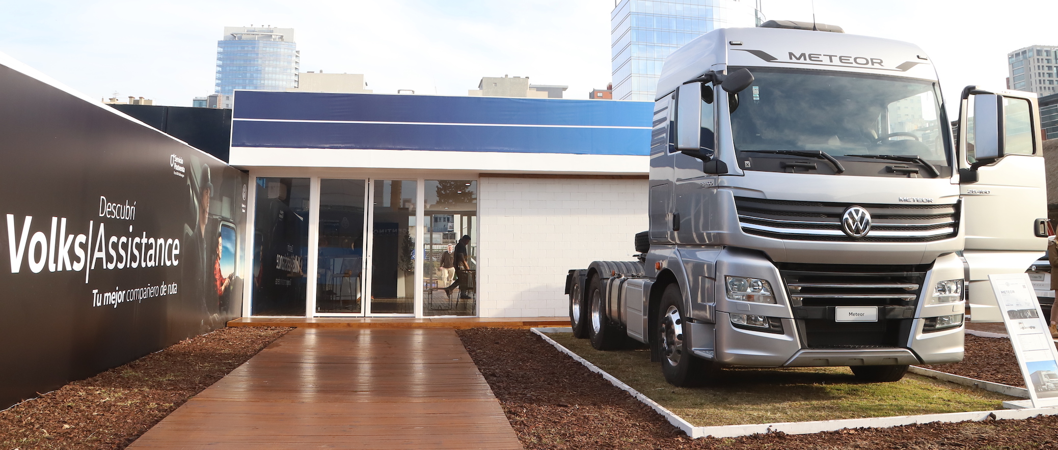 Exposición Rural 2022: Volkswagen Camiones y Buses en la muestra del campo.