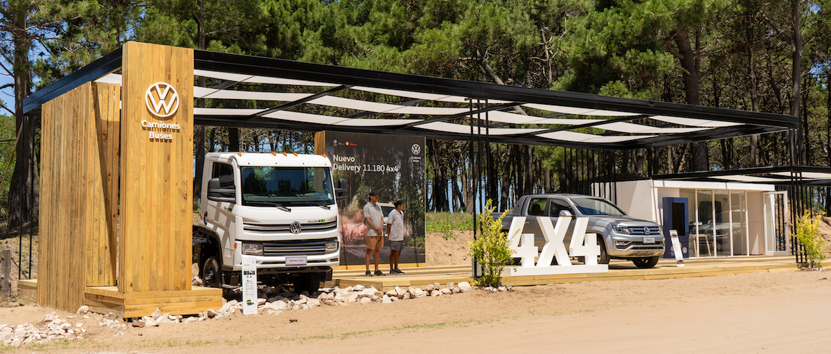 Volkswagen Camiones y Buses presente en Pinamar.